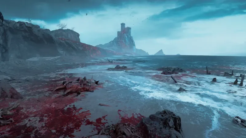 Blight: Survival devs share current menu screen and concept art cover image.