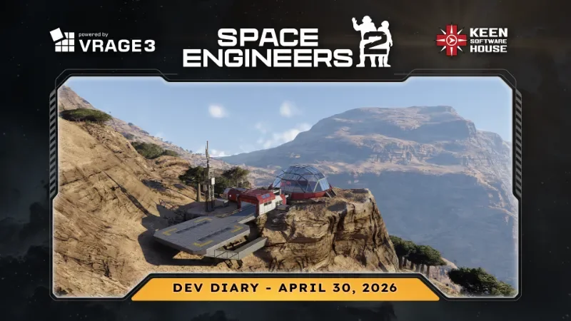 Space Engineers Economy 2 Update Arrives May 4 cover image.