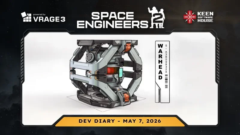 Space Engineers 2 Dev Diary Reveals Buttons, Explosions, and Living Worlds cover image.