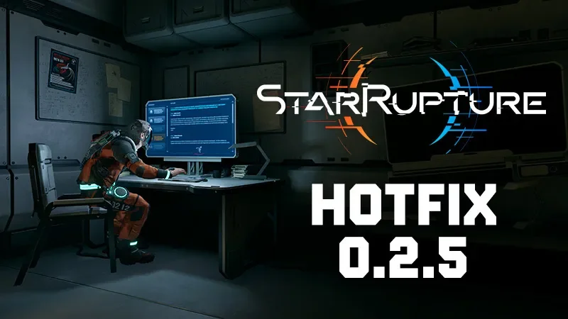 StarRupture Hotfix 0.2.5 targets crash flurry and adds autosave option cover image.