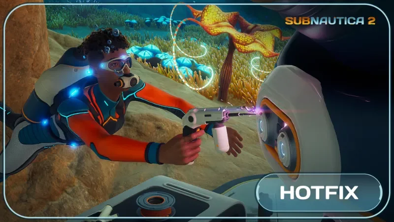 Subnautica 2 Hotfix 2 Stops Hammerheads From Stalking Your Base cover image.