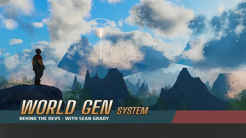 Stars Reach devs detail world generation system in new video cover image.